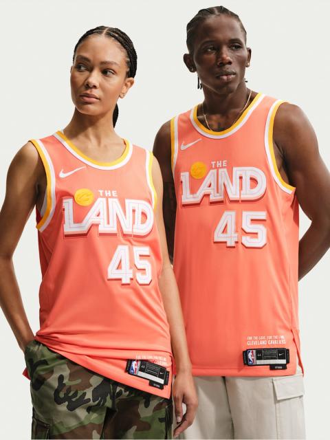 Nike Donovan Mitchell Cleveland Cavaliers City Edition Men's Nike Dri-FIT ADV NBA Authentic Jersey