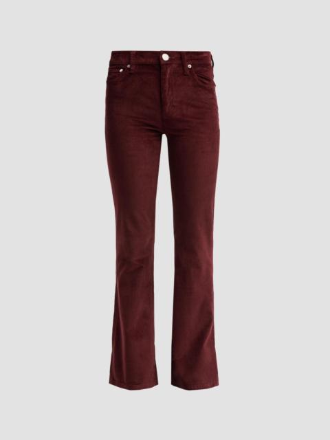 rag & bone Women's Peyton Corduroy Boot-Cut Jeans - Dark Burgundy Cord
