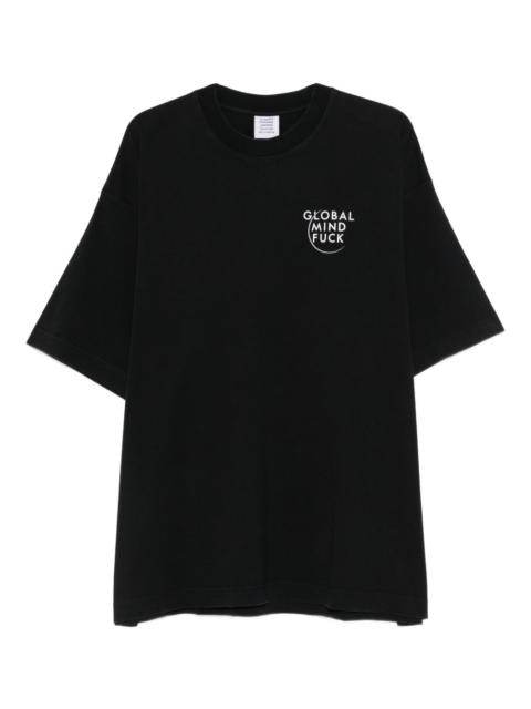 VETEMENTS printed T-shirt