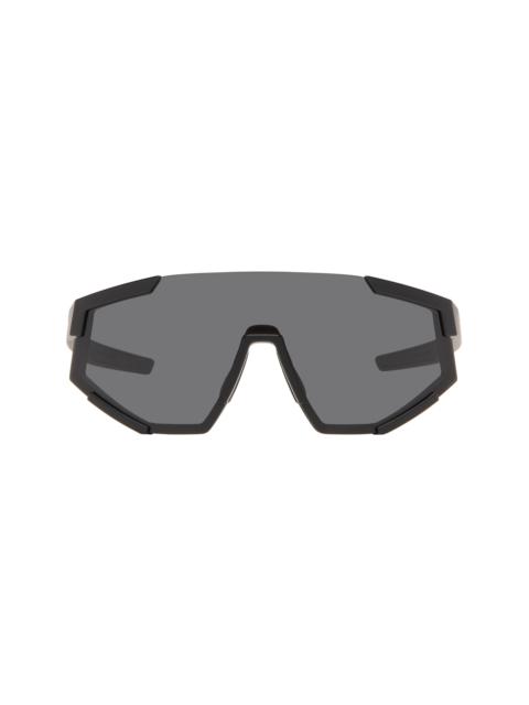 Prada Black 'Prada' Linea Rossa Impavid Sunglasses