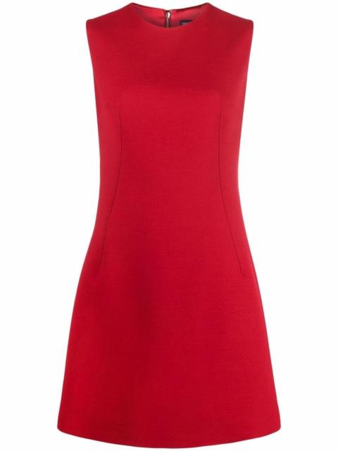 Dolce & Gabbana sleeveless virgin wool mini dress