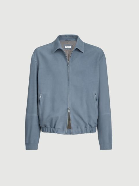 Brunello Cucinelli Nubuck outerwear jacket