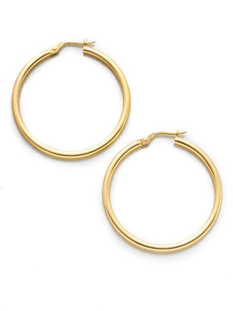 ROBERTO COIN Women's 18K Yellow Gold Hoop Earrings/1.4" - Gold