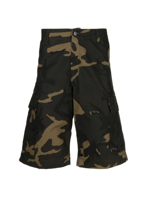 camouflage cargo shorts
