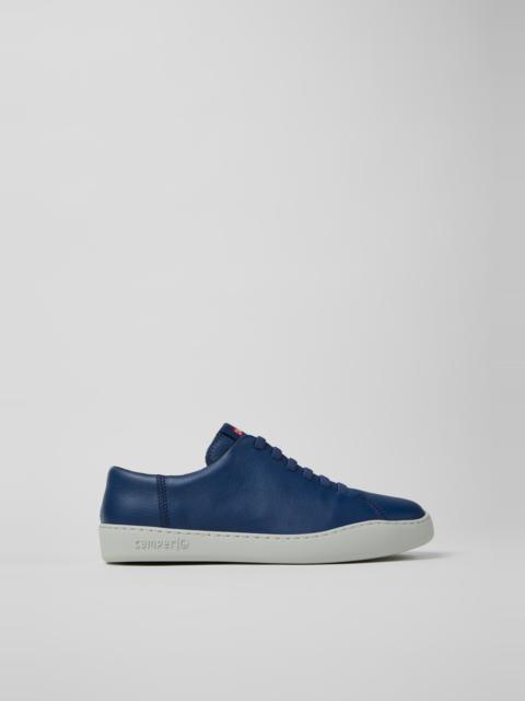 CAMPERLAB Blue Leather Sneakers for Men.