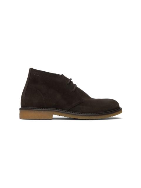 BOSS Brown Suede Desert Boots