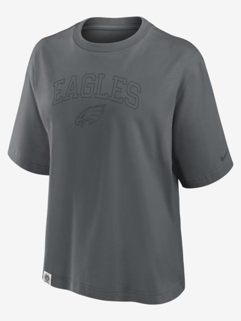 Nike Philadelphia Eagles Arch Boxy Women's Nike NFL T-Shirt
