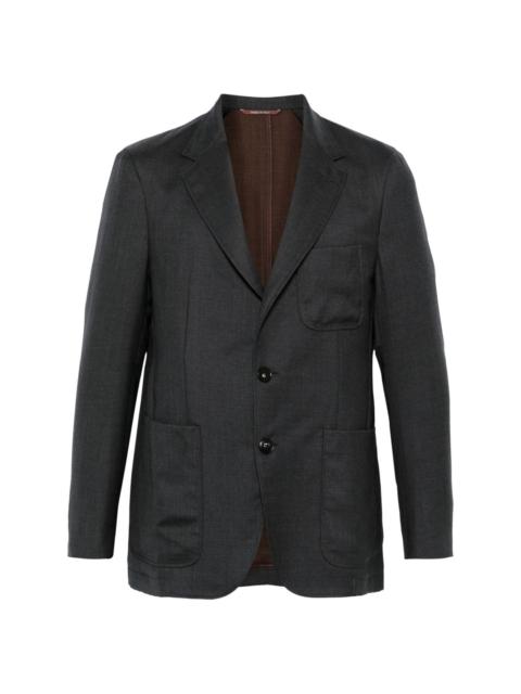 single-breasted blazer