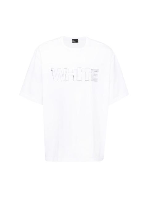 Kolor logo-embroidered cotton T-shirt