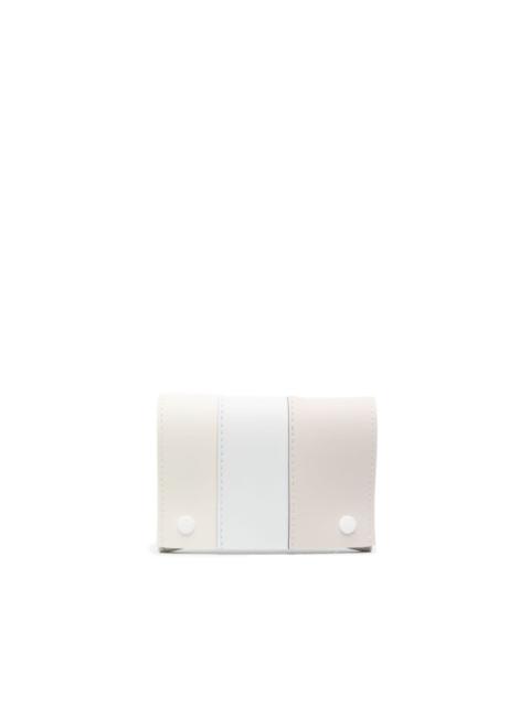 SUNNEI panelled-design leather wallet