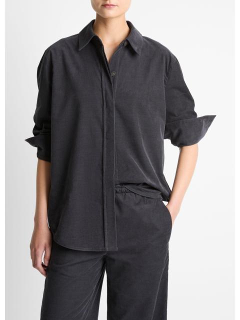 Vince Cotton Corduroy Oversized Shirt