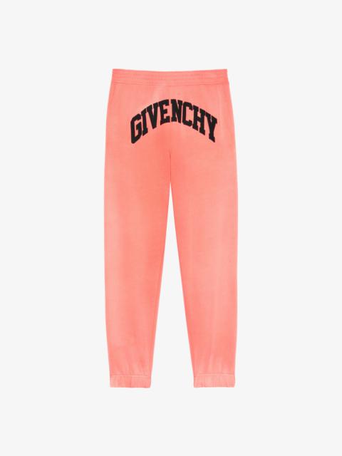 Givenchy GIVENCHY COLLEGE SLIM FIT JOGGER PANTS