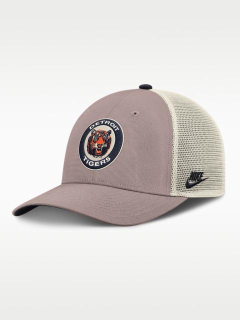 Nike Detroit Tigers Cooperstown Rise Men's Nike MLB Adjustable Trucker Hat