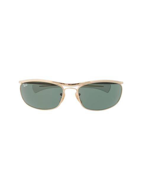 oval frame sunglasses