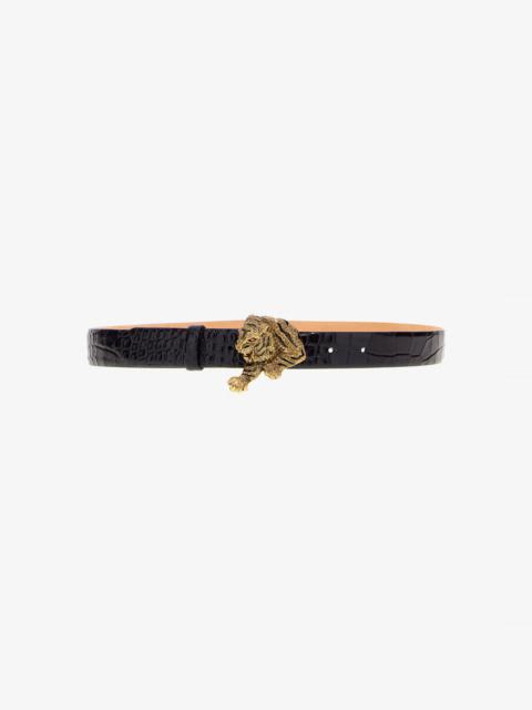 Roberto Cavalli Belt with gold buckle