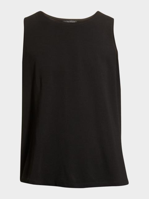 EILEEN FISHER Scoop-Neck Jersey Knit Tank Top