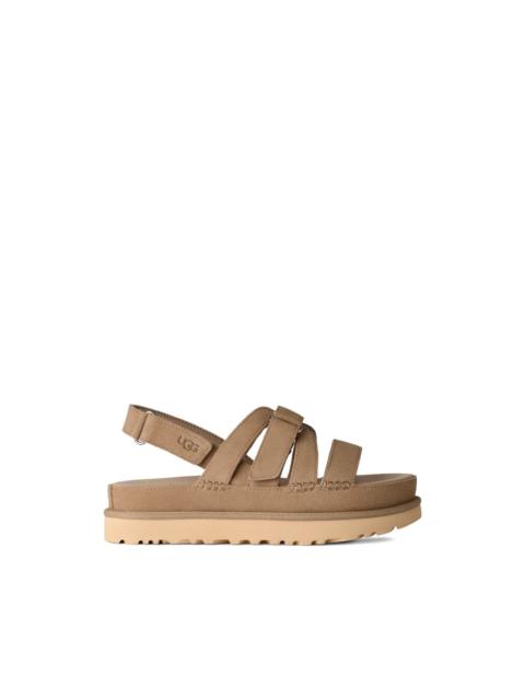 UGG strap leather sandals