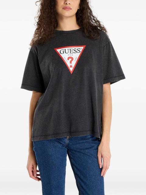 GUESS USA logo-print T-shirt