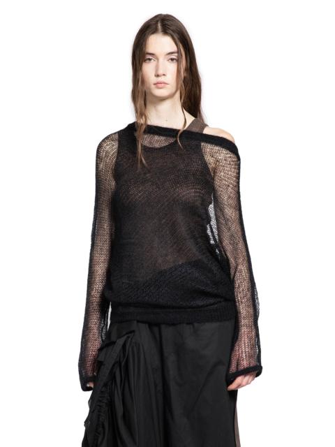 Ann Demeulemeester Dolfine Dropped Shoulder Sweater