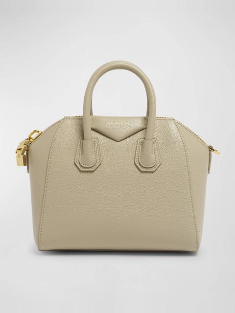 Givenchy Antigona Mini Top-Handle Bag in Grained Leather