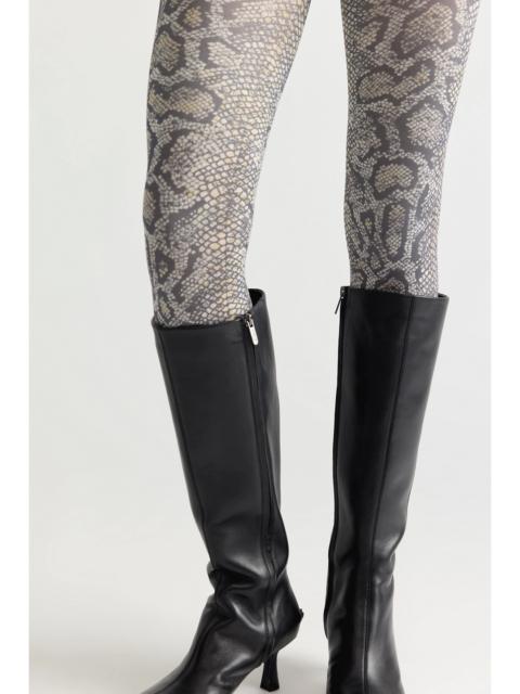FREE PEOPLE Snakeskin Pattern Tights