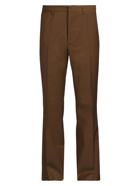 SECOND/LAYER Men's Pico Wool Trousers - Brown