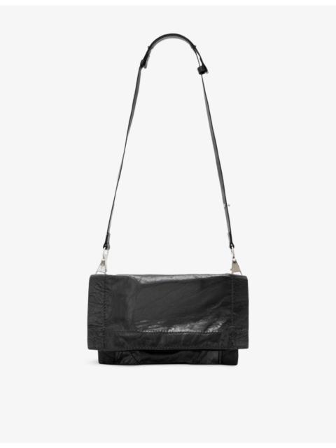 ALLSAINTS Lutece Small Leather Cross-Body Bag