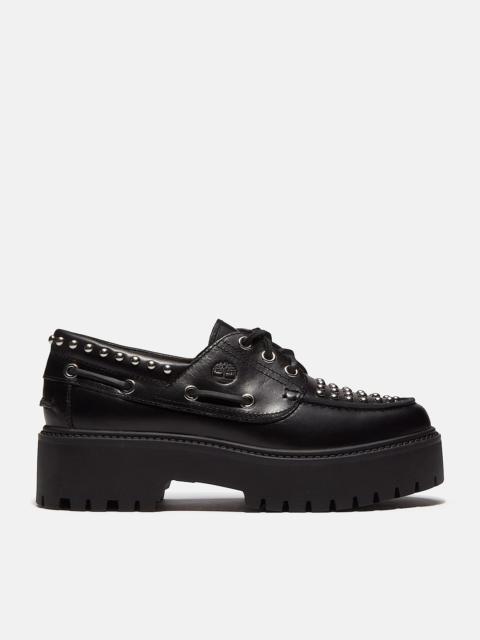 Timberland Women's Stone Street Platform Boat Shoe