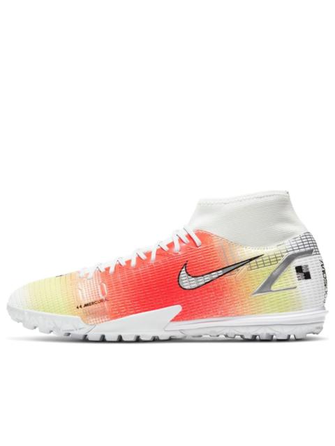 Nike Nike Mercurial Superfly 8 Academy MDS TF Turf 'Orange Yellow Silver' CV0952-118