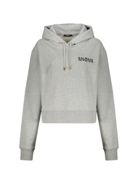 Balmain logo hoodie