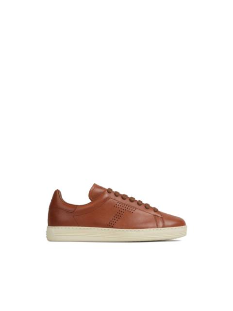 TOM FORD perforated-logo sneakers