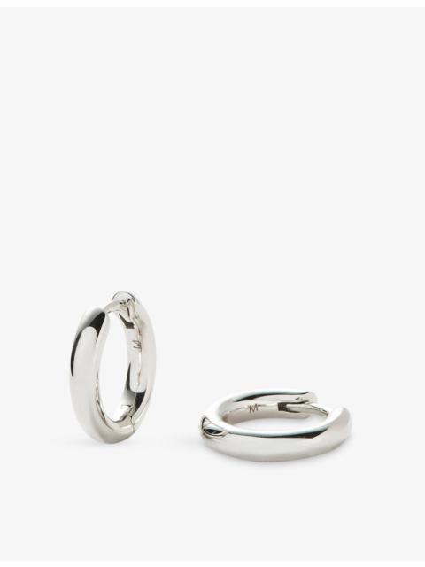 MISSOMA Classic Tunnel Mini Silver-Plated Hoop Earrings