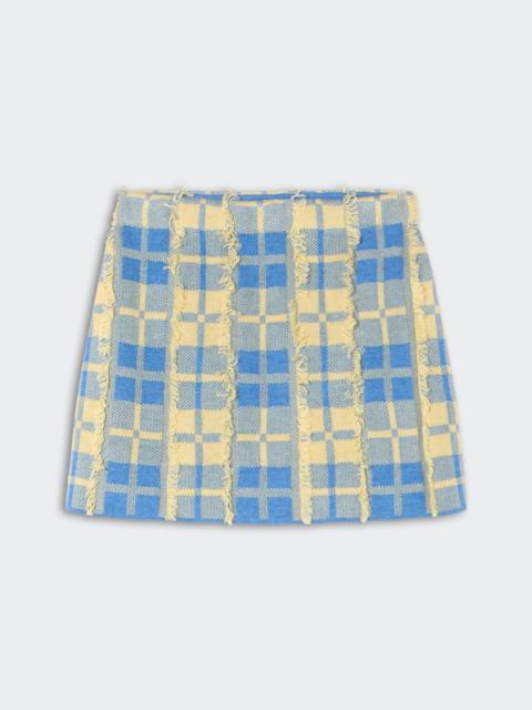 GUEST IN RESIDENCE Plaid Mini Skirt