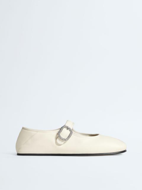 Bottega Veneta Veneziana Mary-Jane Ballerina