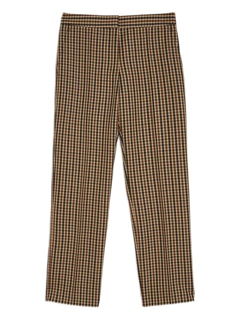 Jil Sander checked trousers