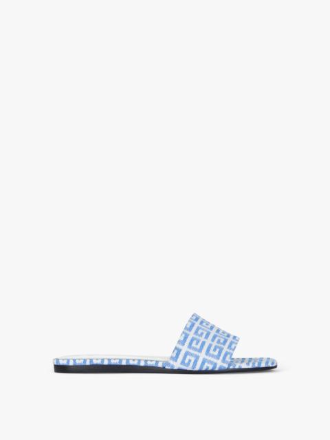 Givenchy FLAT SANDALS IN 4G JACQUARD