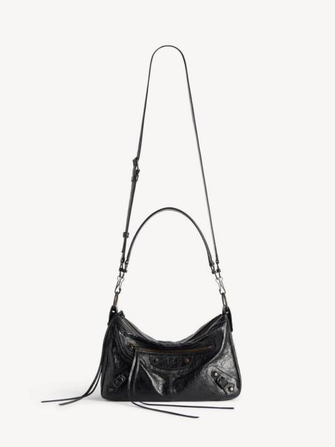 BALENCIAGA Men's Le City Moto Small in Black