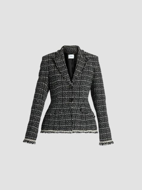 Erdem TWEED FITTED SINGLE BREASTED BLAZER