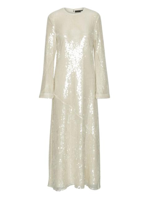 ROTATE Rotate Sequin-embellished Maxi Dress