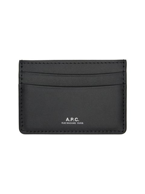 A.P.C. Black Andre Card Holder