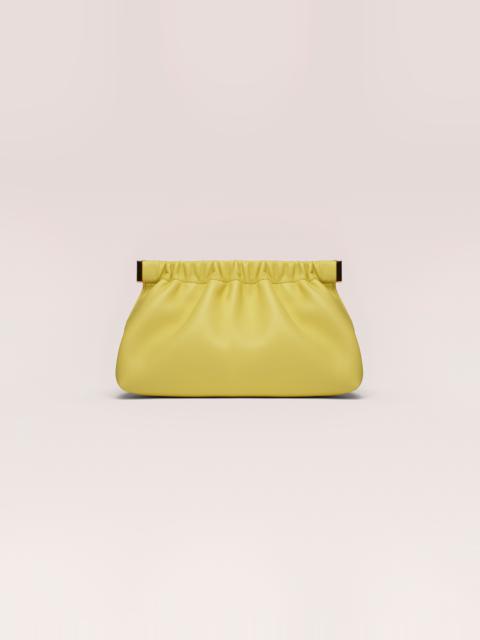 Nanushka THE BAR CLUTCH MINI - Mini clutch bag - Yellow