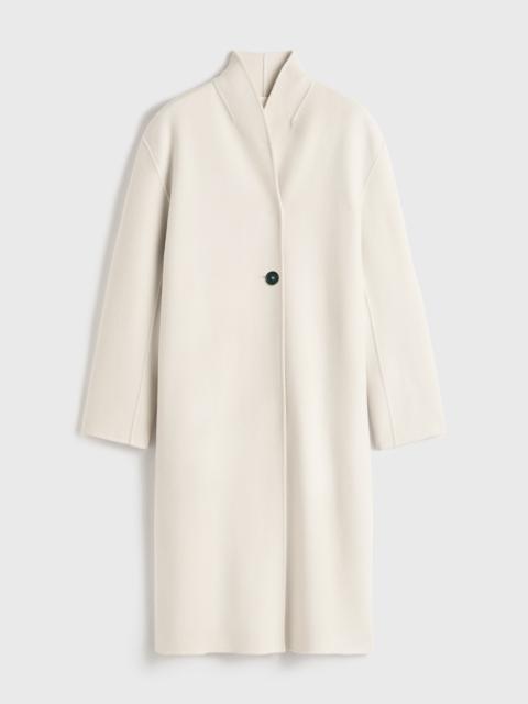 Totême Overlay doublé coat winter white