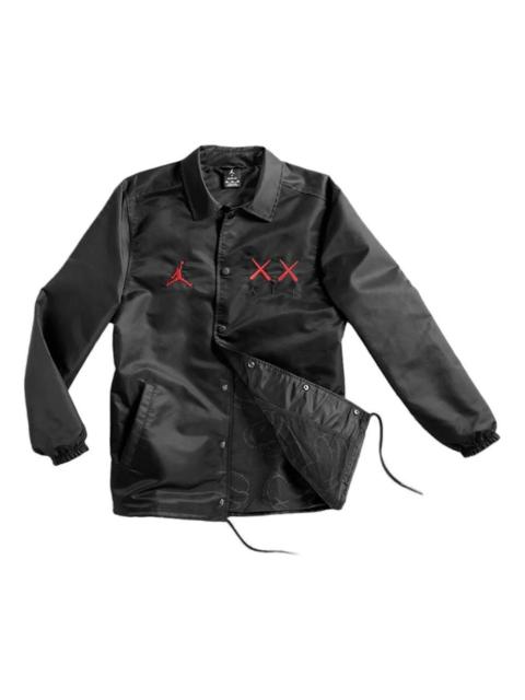 Jordan Air Jordan x Kaws Coaches Jacket 'Black' 884484-010