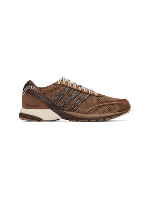 adidas Brown adidas Originals Edition Adizero Adios Mesh Sneakers