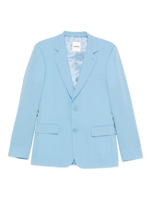 Sandro button-fastening blazer