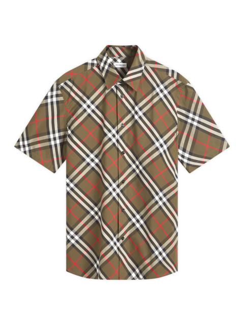 Burberry Short Sleeve Check Shirt