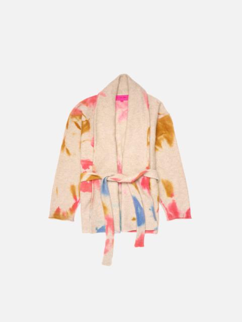 The Elder Statesman HERRING DYE WOMEN'S CARDIGAN
