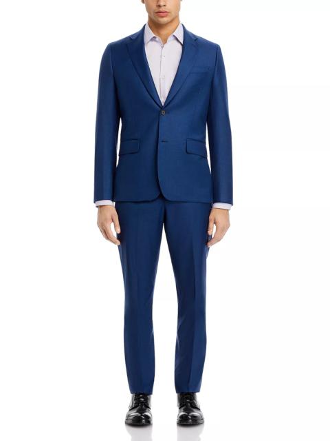 Brierly Sharkskin Tailored Fit Two Button Suit