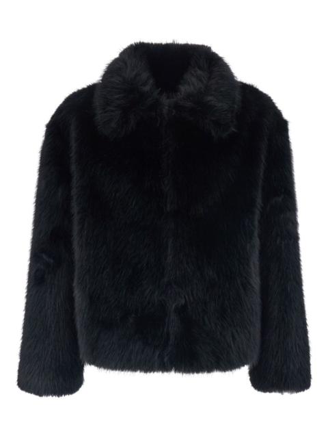 Tonywack faux-fur long-sleeve jacket