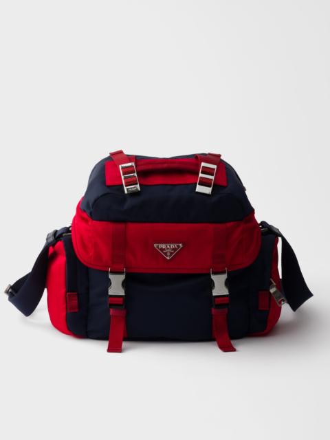 Prada Re-Nylon and leather shoulder bag